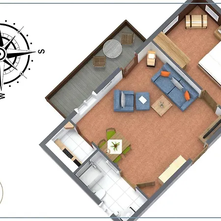 Ostseepark Captain's Haus 1 6 Апартаменты